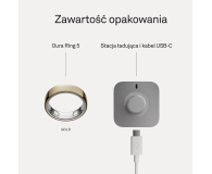 Oura Ring 5 Złoty (rozmiar 13) - 1608585 - zdjęcie 9
